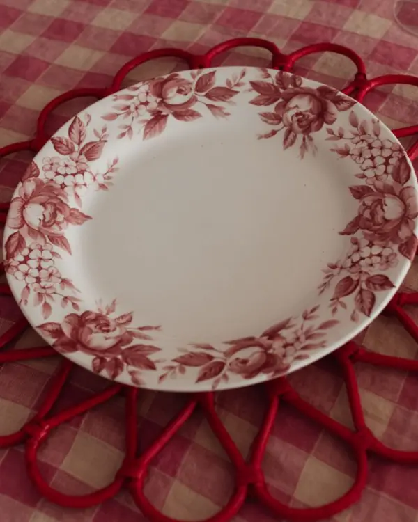 Plato Llano Splendor Rojo - Imagen 2