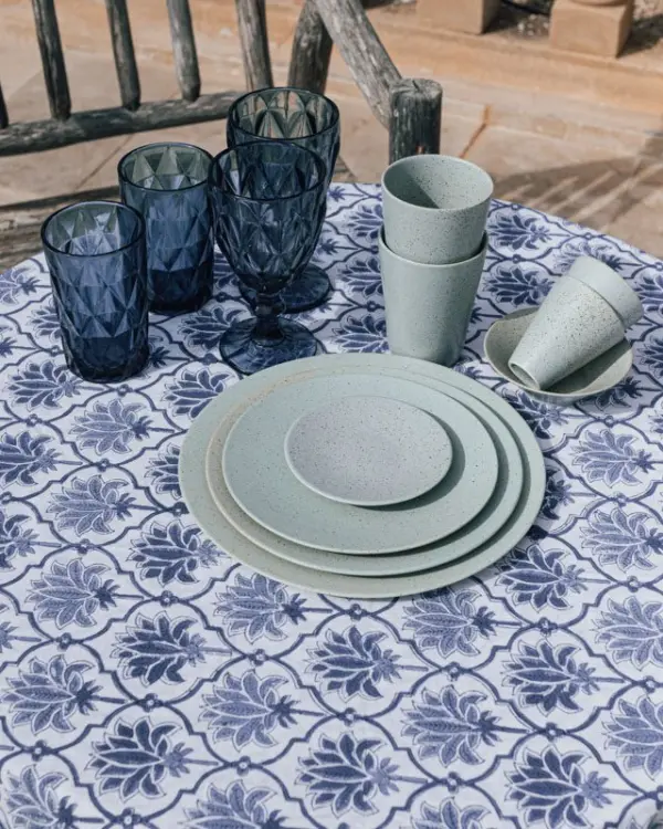 Vaso Diamante Azul Cobalto - Imagen 4