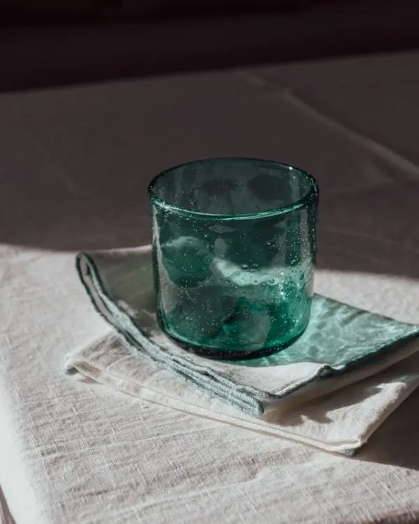 Vaso Bimbolles verde esmeralda - Imagen 3