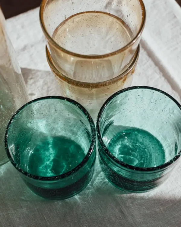 Vaso Bimbolles verde esmeralda - Imagen 4