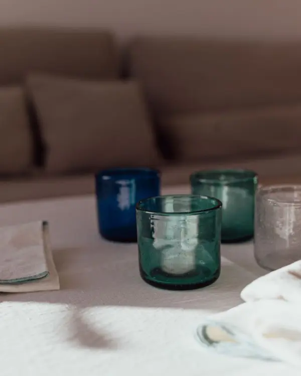 Vaso Bimbolles azul lazurita - Imagen 2