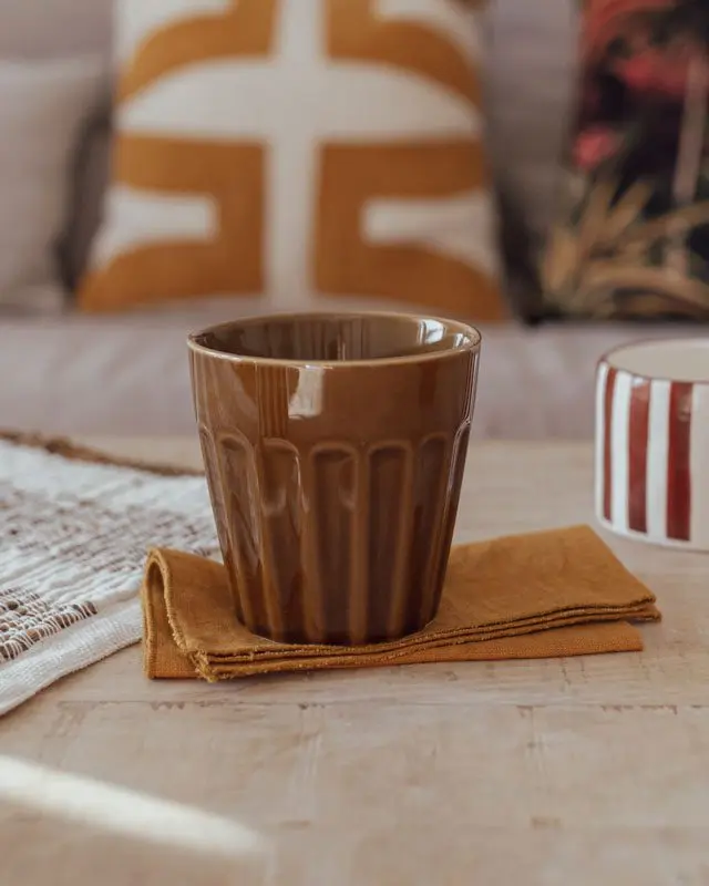 Vaso Rialto Marrón M