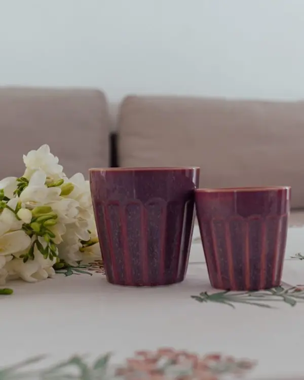 Vaso Rialto Rosa y Lila S - Imagen 3