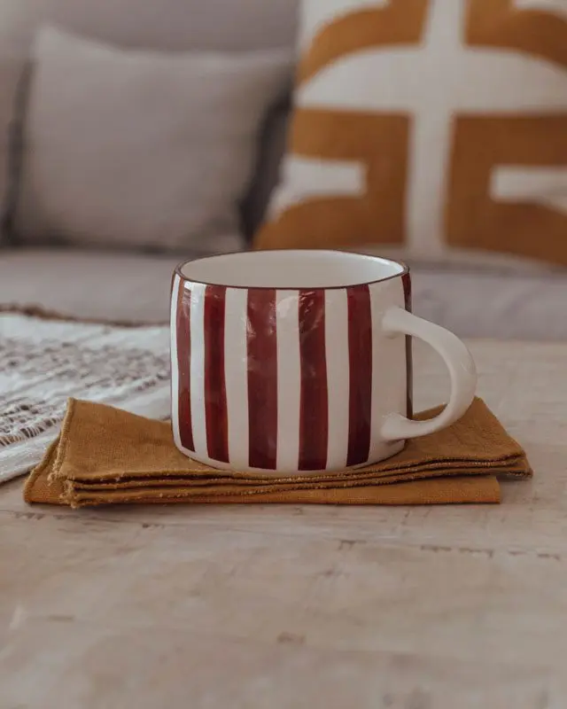 Taza MYKONOS Cobrizo M