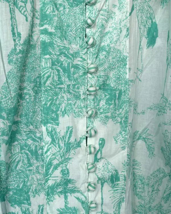 Blusa Garza Verde By Catalina - Imagen 4