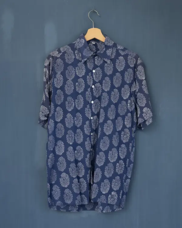 AGOTADO // Camisa Manga Corta Cala Galiota By Catalina