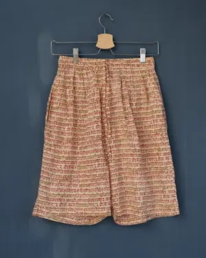 Pantalón Corto Sánscrito Rojo By Catalina