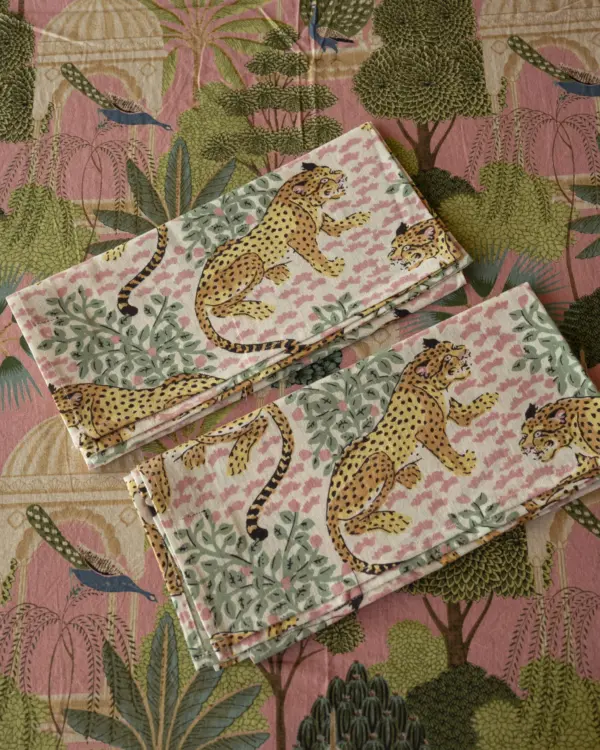 Servilleta Tigre Rosa - Imagen 2