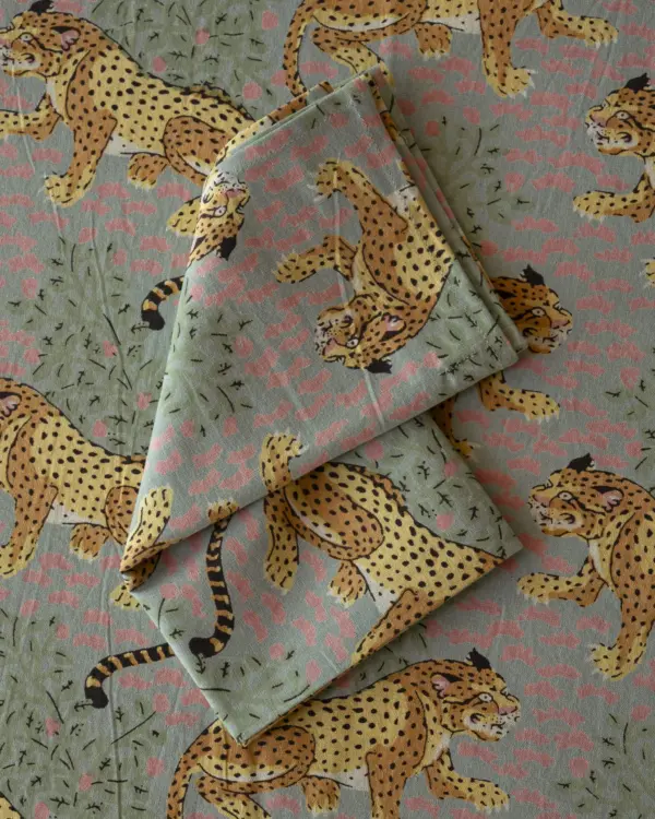 Mantel Tigre Azul - Imagen 5