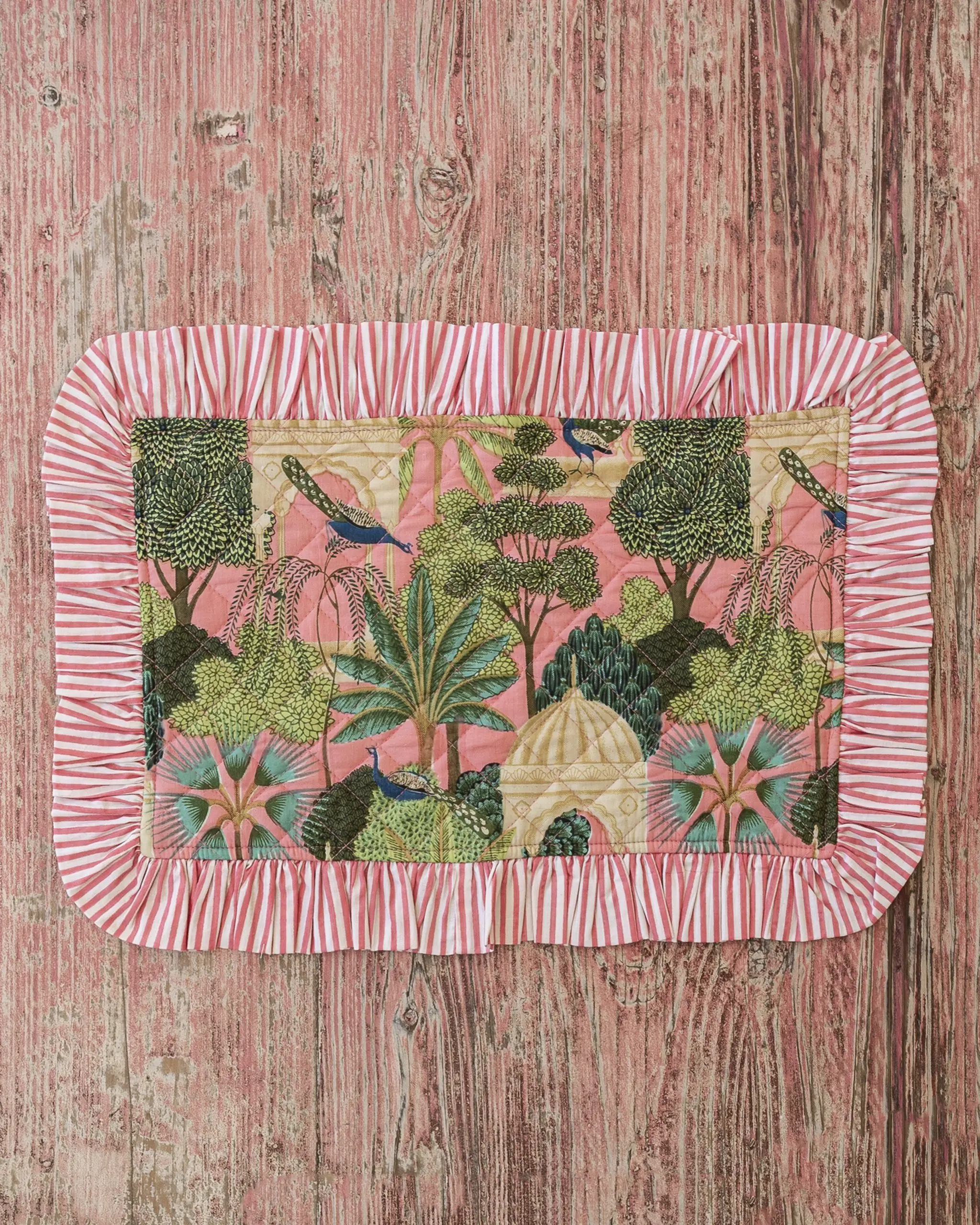 Mantel Individual Pavo Rosa By Catalina