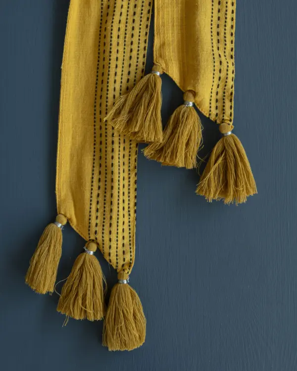 Vestido V Amarillo By Catalina - Imagen 4
