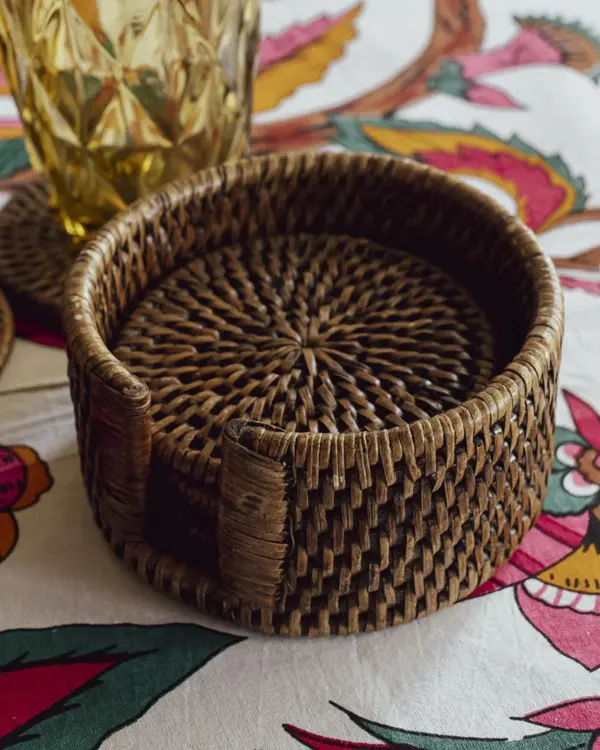 Set Posavasos De Ratán - Imagen 2