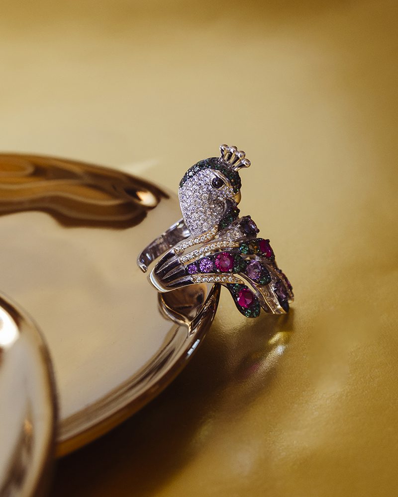 ANILLO PAVO REAL