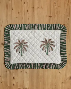 Mantel Individual Palmera Berni By Catalina
