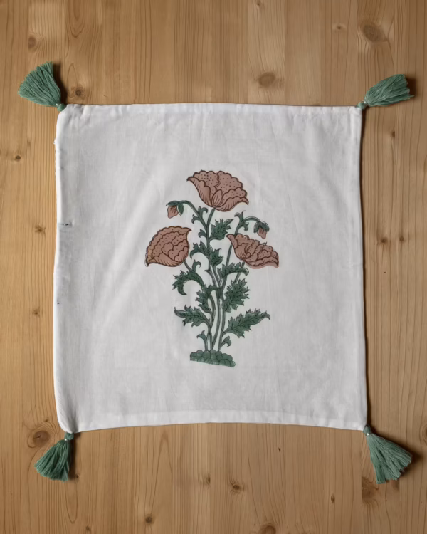 Funda Cojín Borlas Amapola By Catalina - Imagen 2