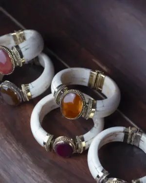 BRAZALETE YANINA Marrón