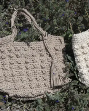 Bolso Crochet Textura L