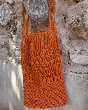 Bolsa Macramé M