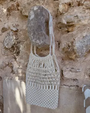 Bolsa Macramé M
