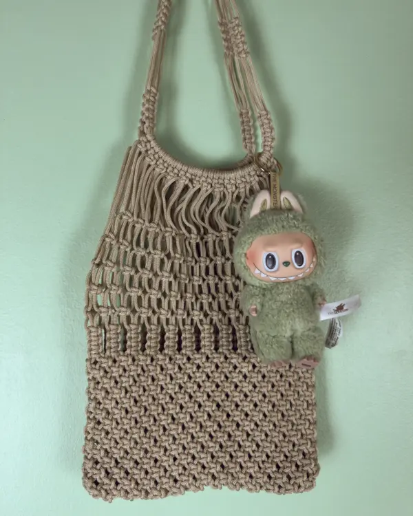 Bolsa Macramé M // AGOTADO - Imagen 11