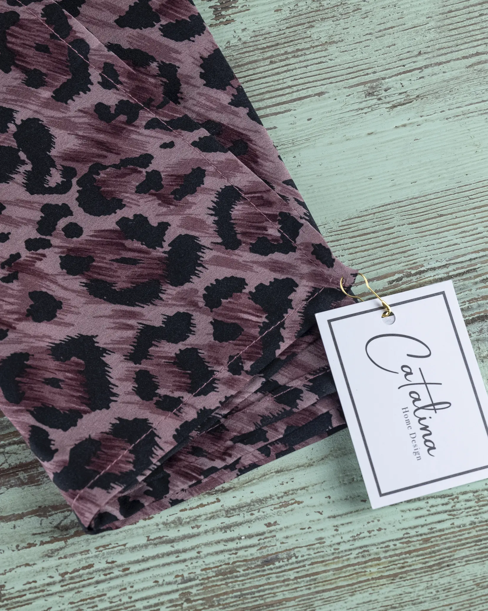 Bandana Animal Print Rosa