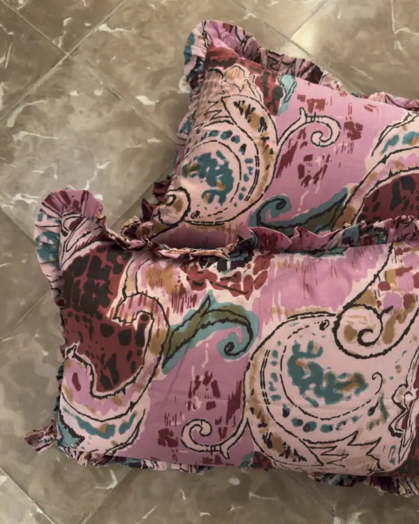 Funda Cojín Ochentera Rosa - Imagen 3
