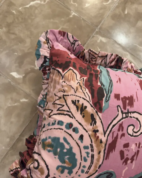 Funda Cojín Ochentera Rosa - Imagen 4