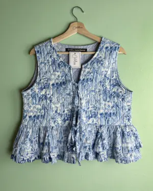 Chaleco Palmera Azul