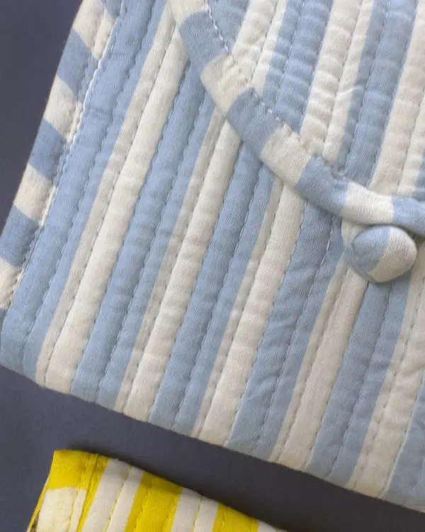 Monedero Raya Azul - Imagen 2