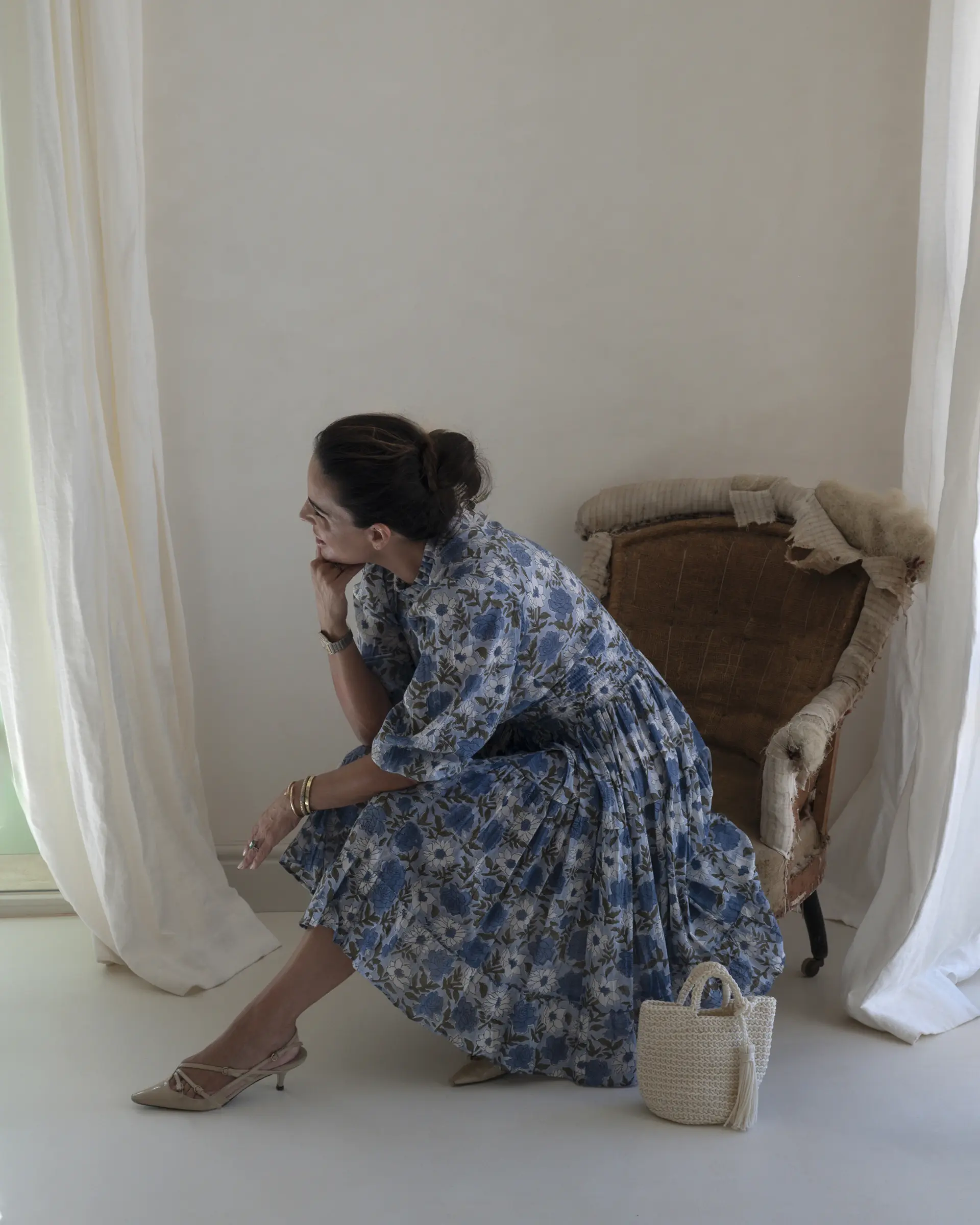 Vestido Primavera Azul