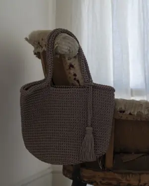Bolso Crochet Malva L
