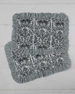 Mantel Individual Enredadera Verde