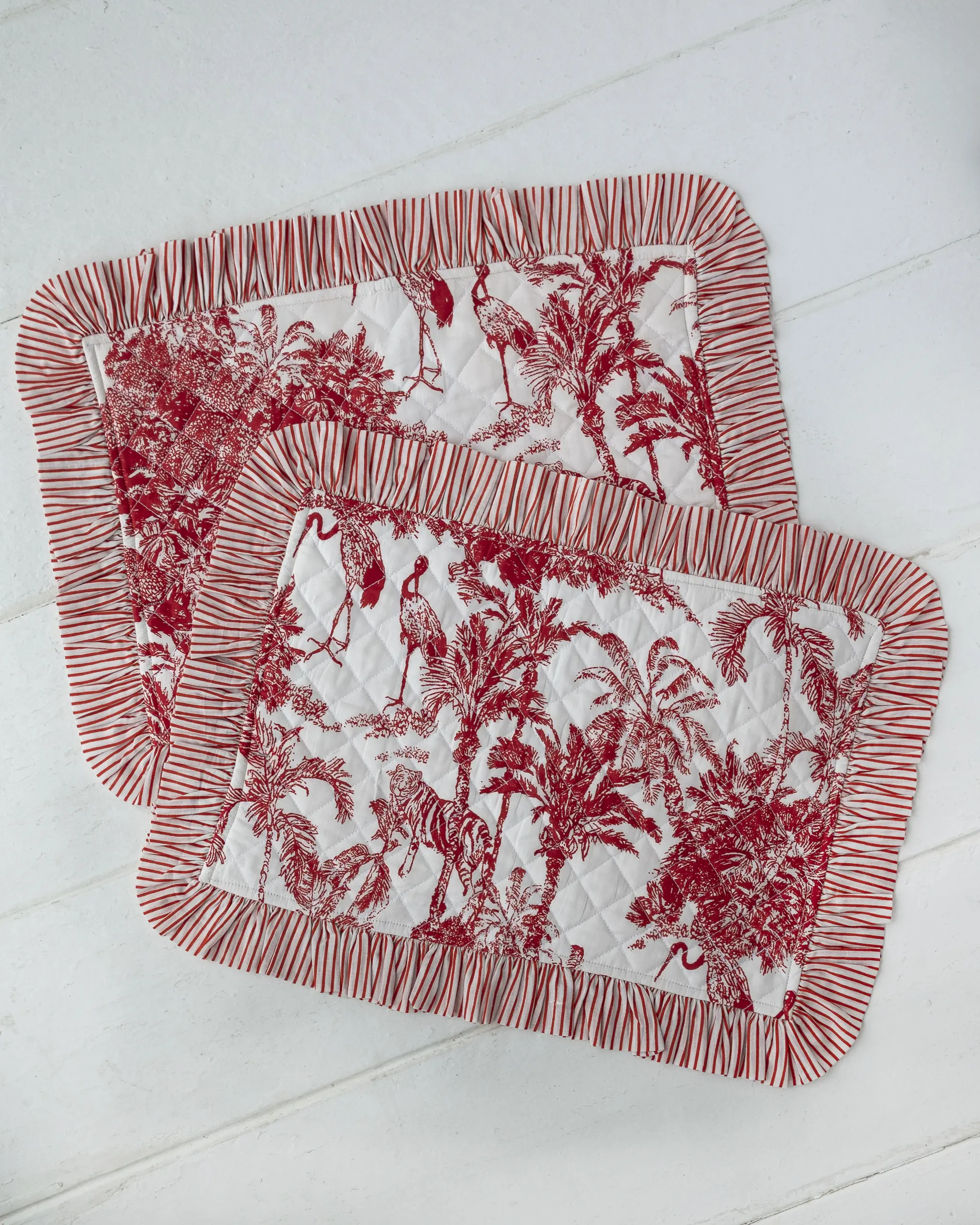 Mantel Individual Garza Roja