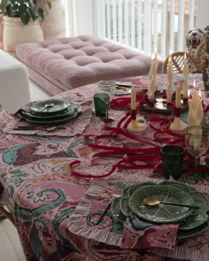 Mantel Noche Ochentera Rosa