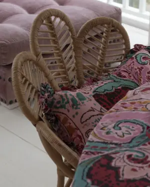 Funda Cojín Ochentera Rosa