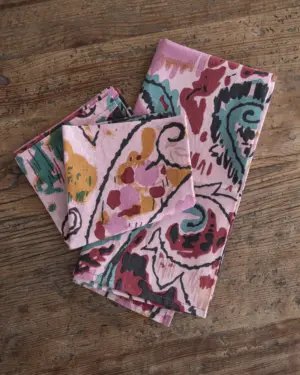 Servilleta Noche Ochentera Rosa