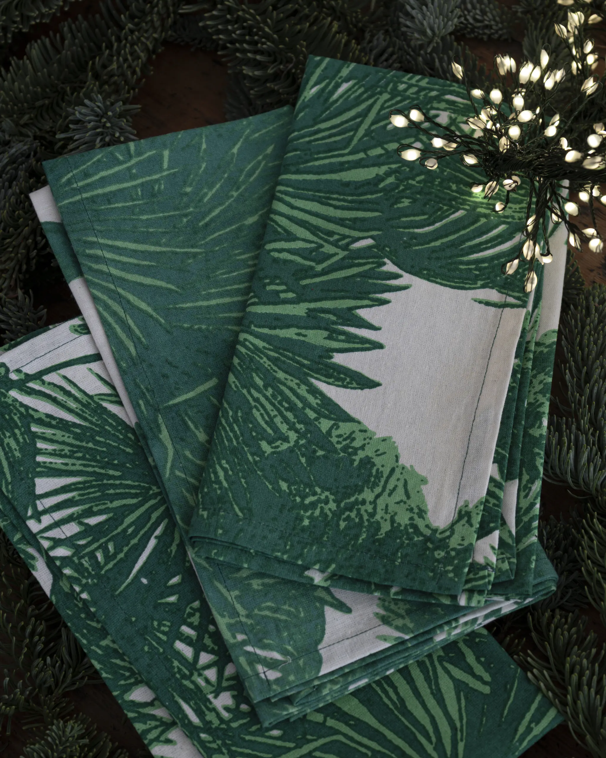 Servilleta Palmeras Verde