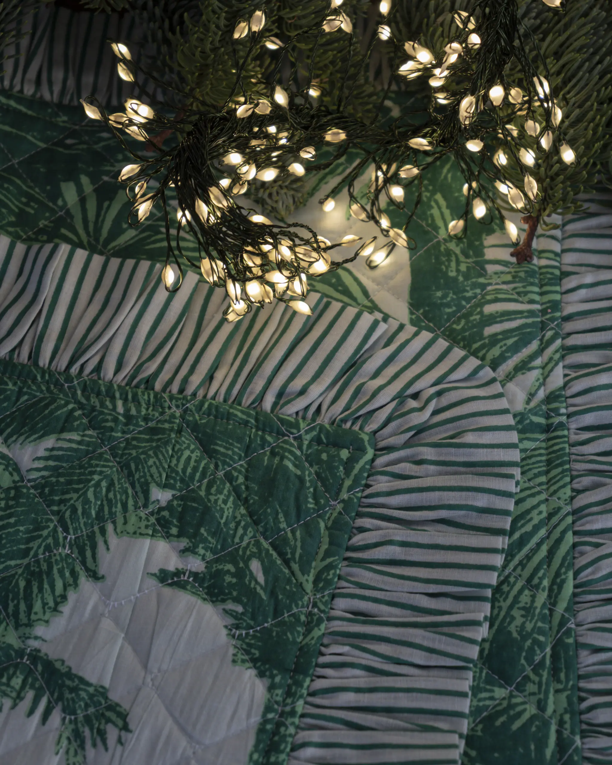 Mantel Individual Palmeras Verde