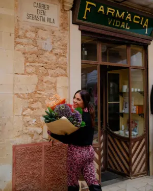 Pantalón Animal Print Rosa