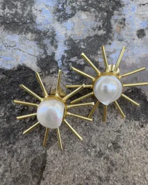 Pendientes Perla Solecito CS