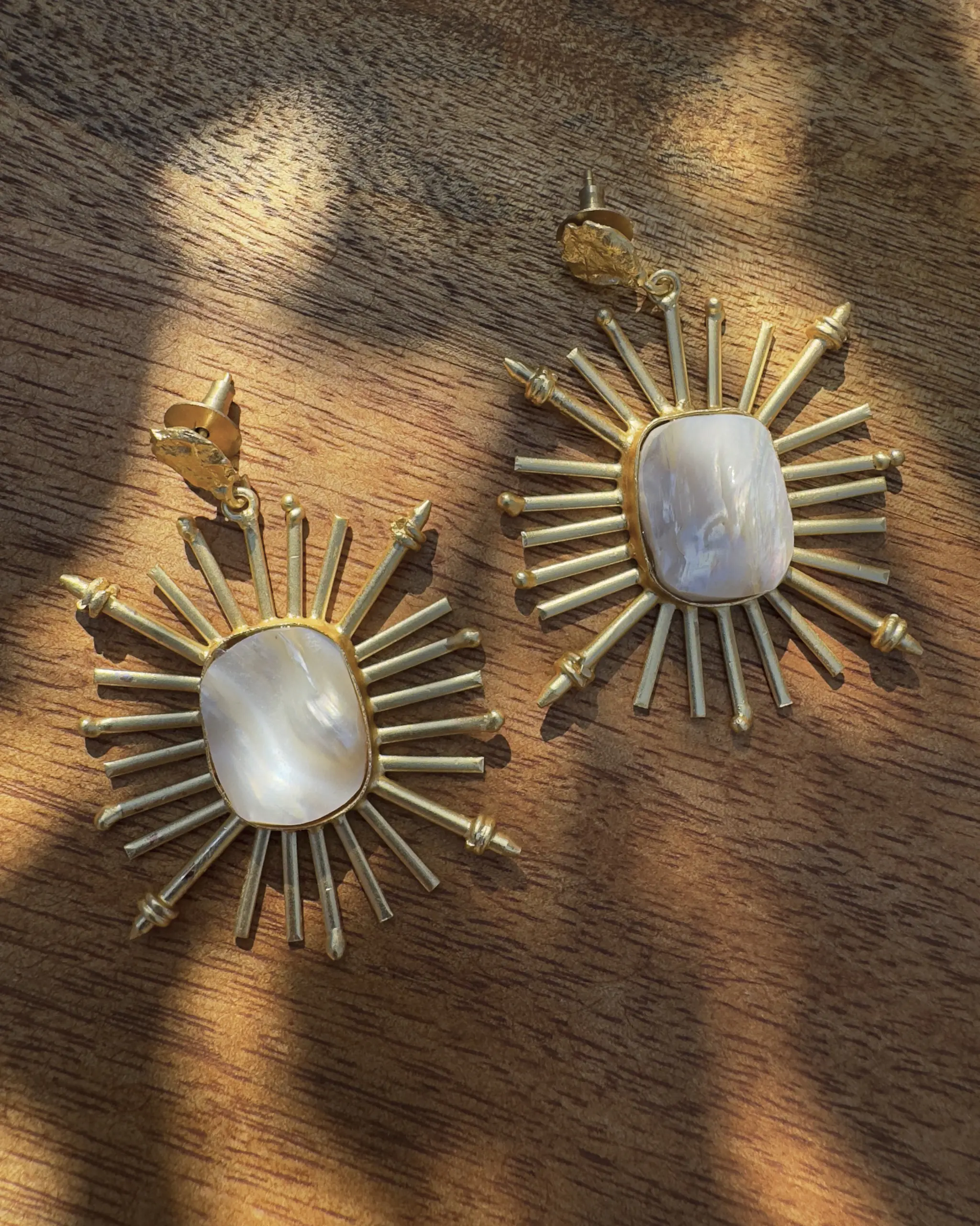 Pendientes Perla Sol CS