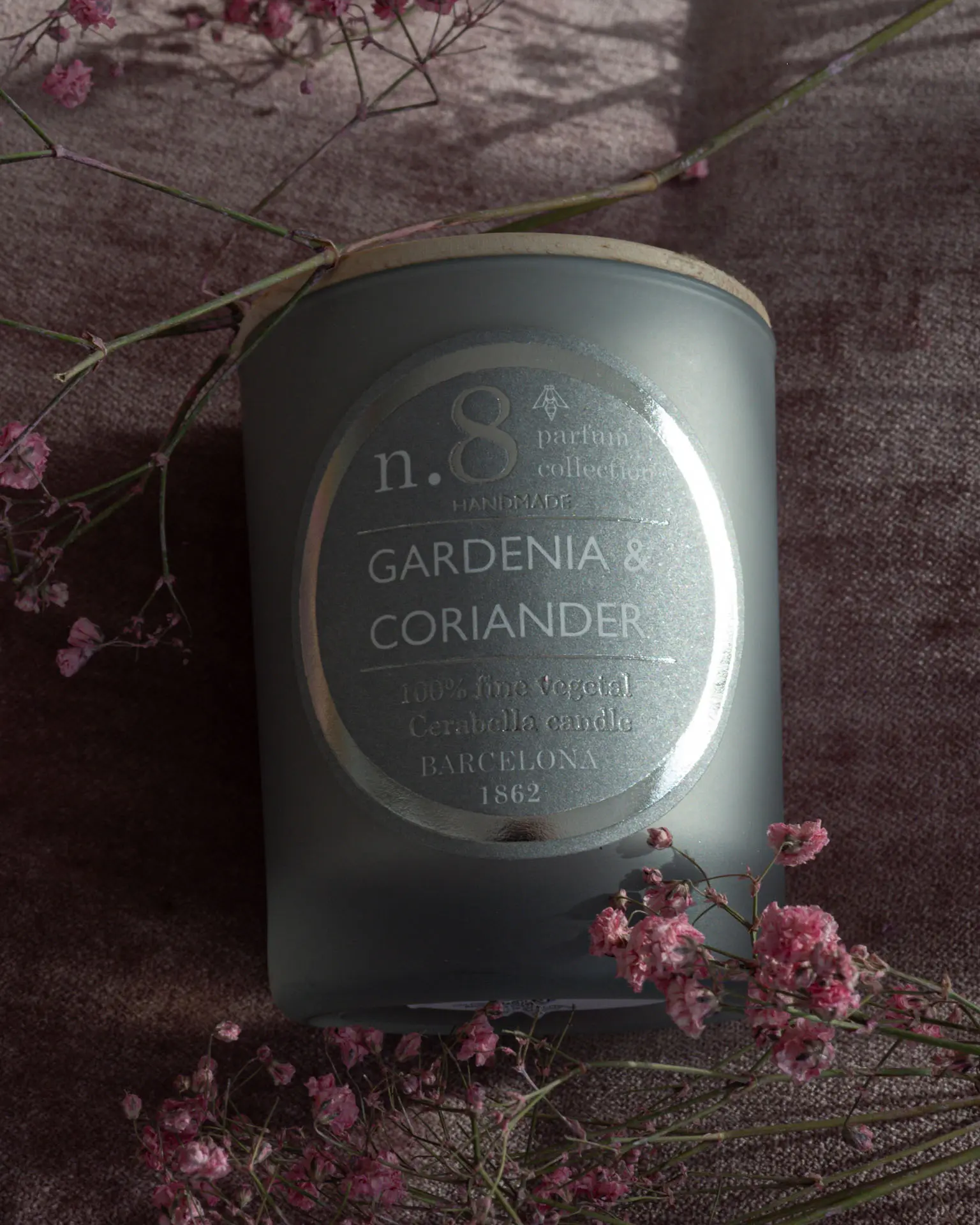 Vela Nº8 – Gardenia & Coriander