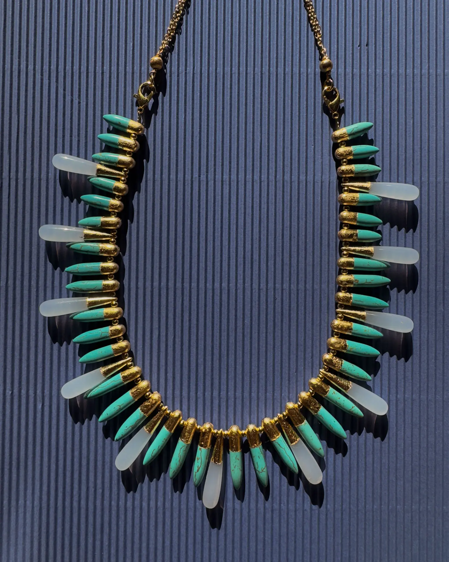 Collar Turquesa y Luna CS