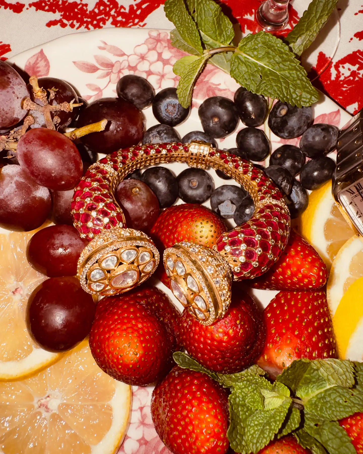 Brazalete Circonita Granate CS