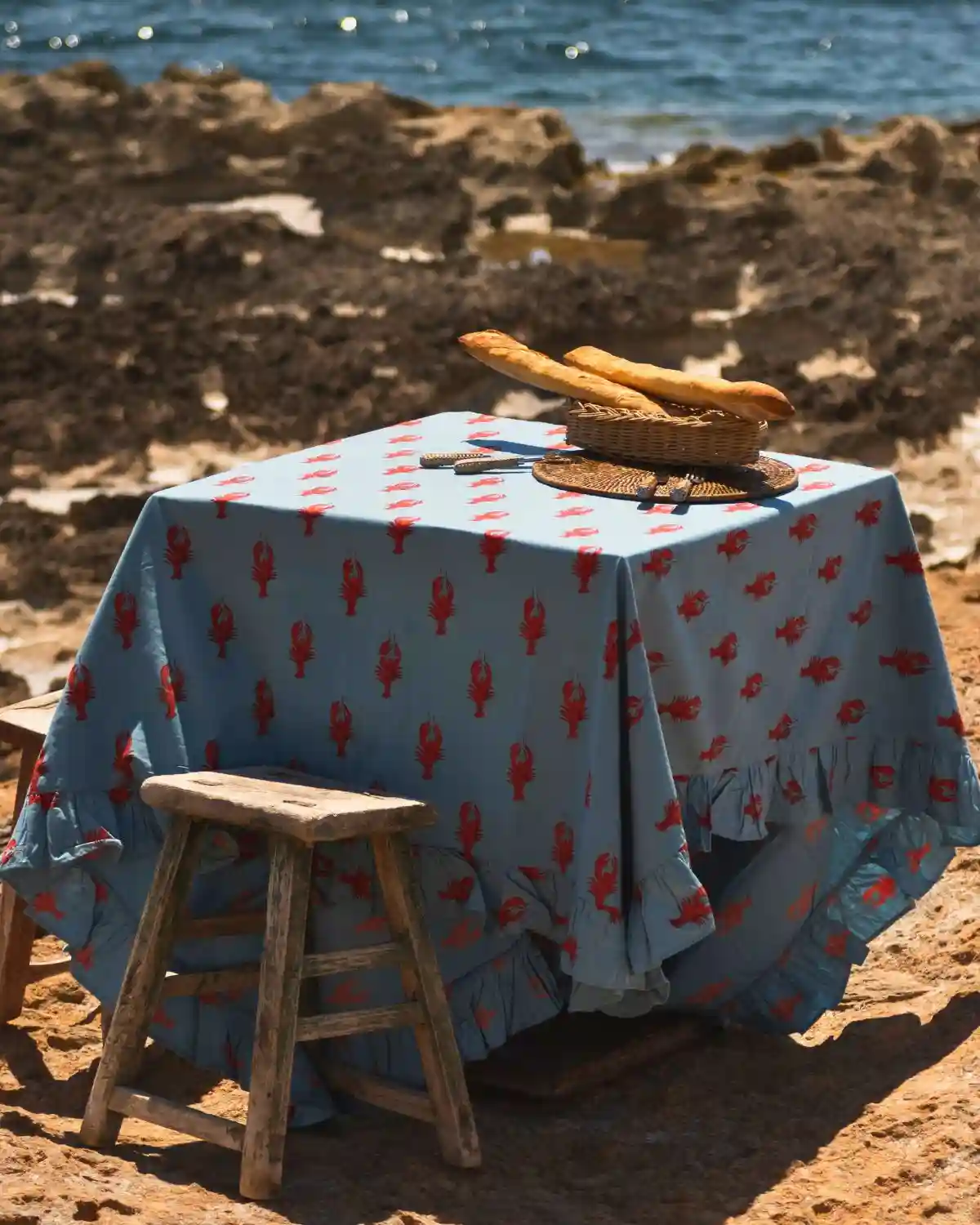 Mantel Estampado Langosta Capri – Cassai Home