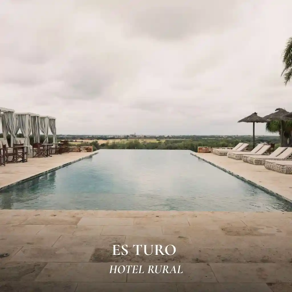 Piscina de Es Turó Hotel Rural en Mallorca