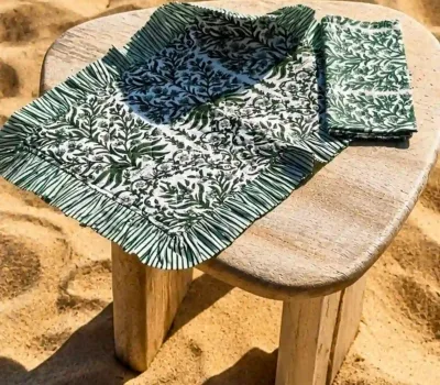 Colección de textiles con promoción 40%